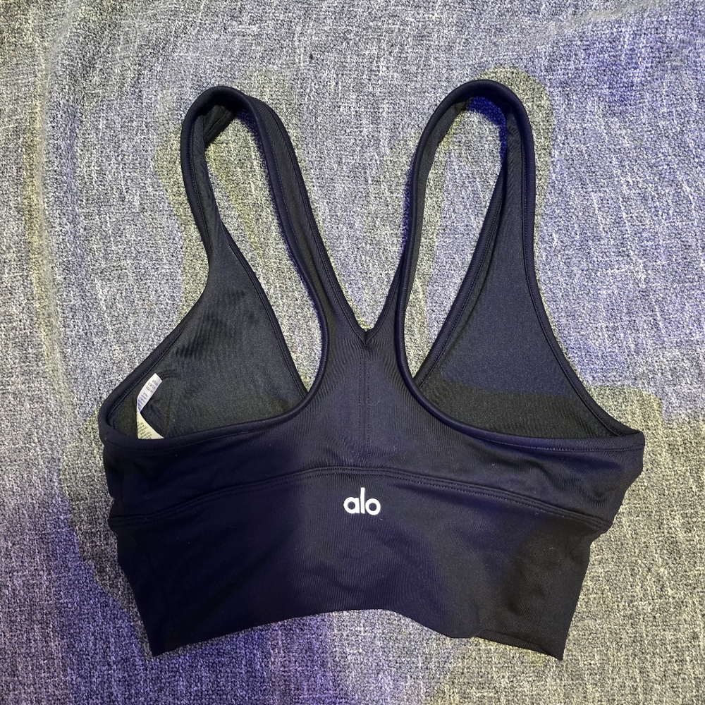 ALO Yoga Black Sports Bra
